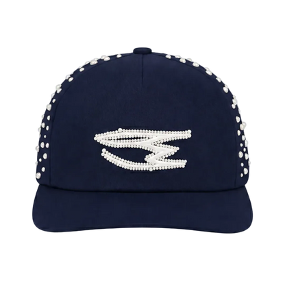 NoEmotions Pearl Hat Navy