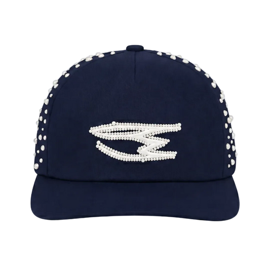 NoEmotions Pearl Hat Navy