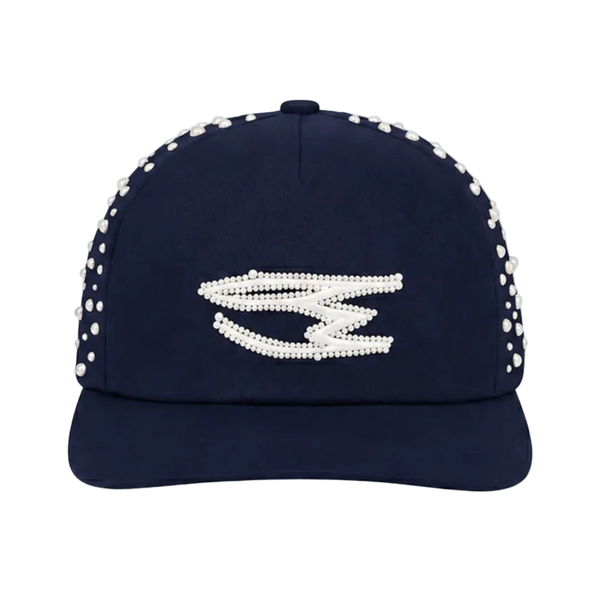 NoEmotions Pearl Hat Navy