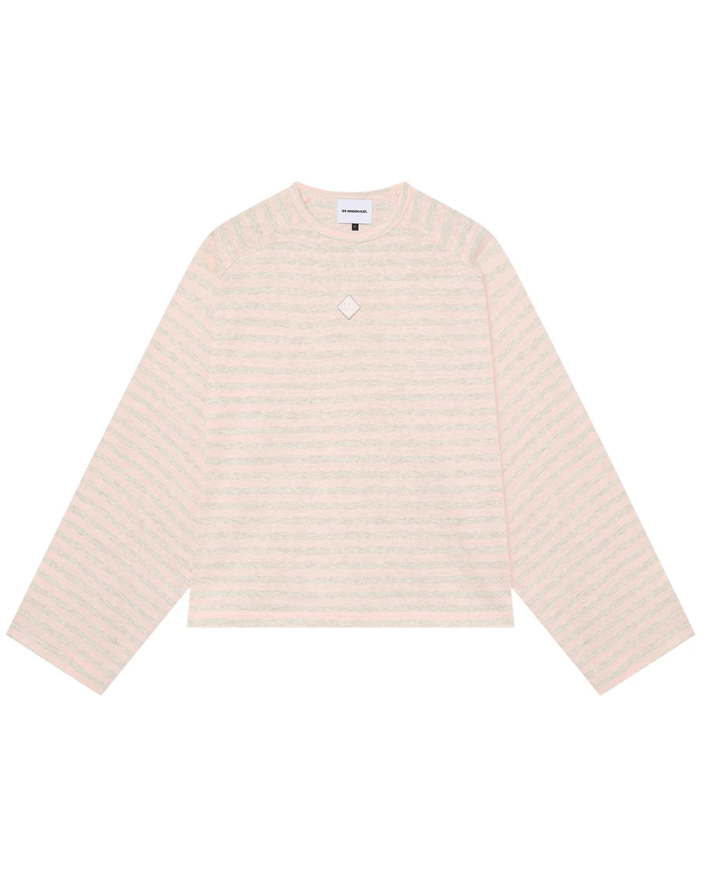 Host Striped Rag Pink Long Sleeve