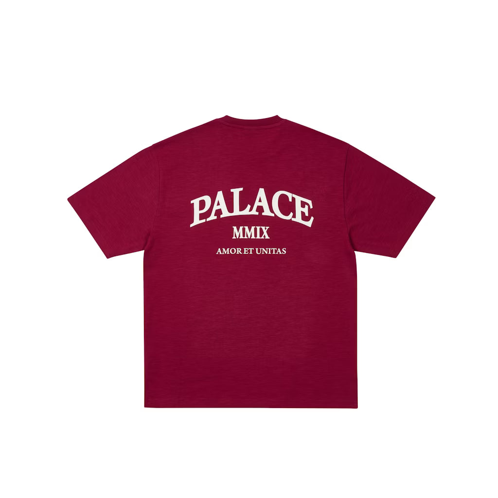 Palace Unitas Slub T-Shirt Red