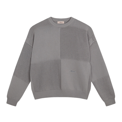 Palard The Art of Chess Knit Sweater Grey