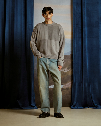 Palard The Art of Chess Knit Sweater Grey