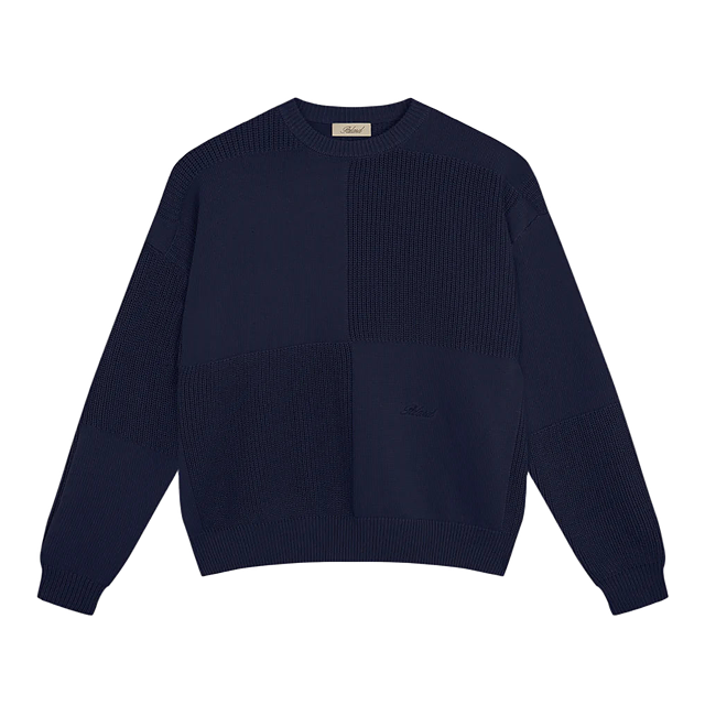 Palard The Art of Chess Knit Sweater Navy