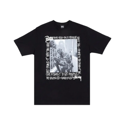 Patta x Stussy T-Shirt Schwarz