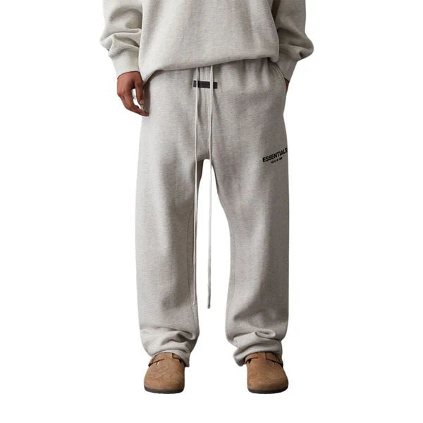 Entspannte Hose Essentials Light Oatmeal