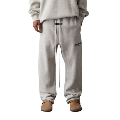 Entspannte Hose Essentials Light Oatmeal
