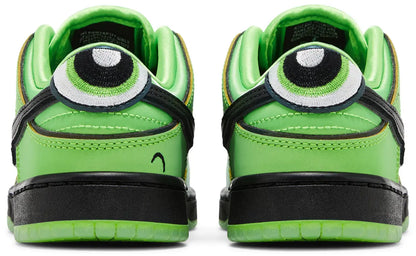 SB Dunk Low Powerpuff Buttercup Kids
