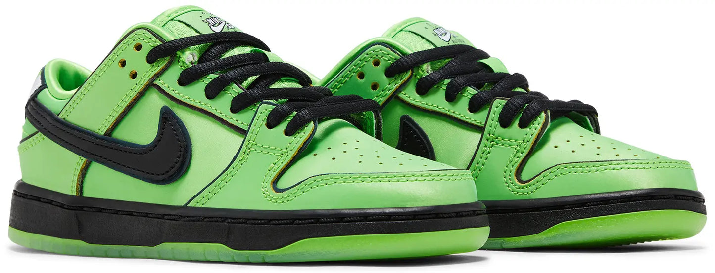 SB Dunk Low Powerpuff Buttercup Kids