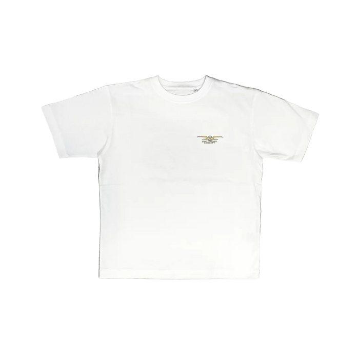 Saturday Car 600 Tee White