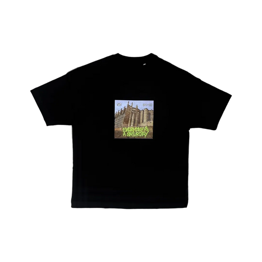 Saturday Cathedral Tee Black