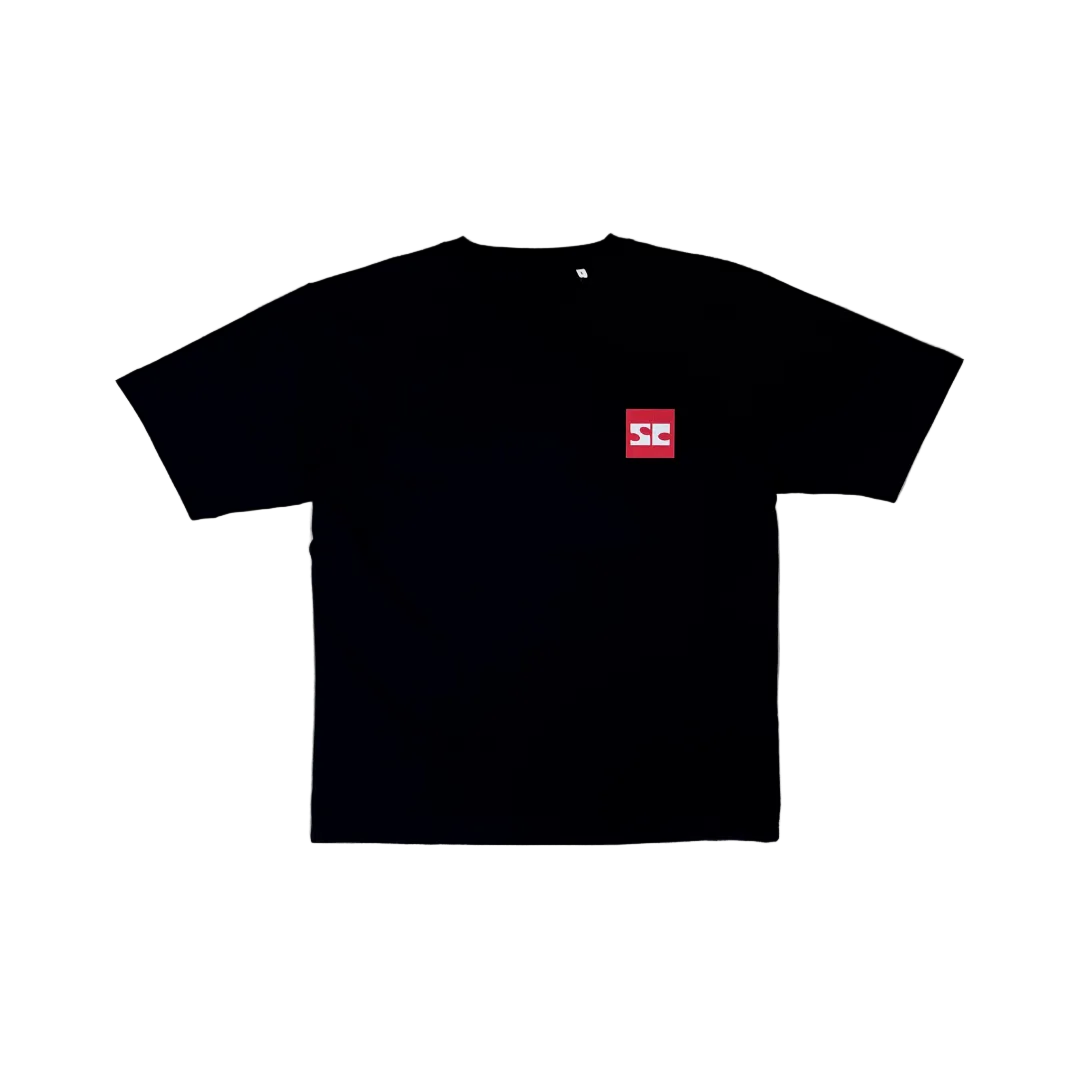Saturday Multilanguage Tee Black