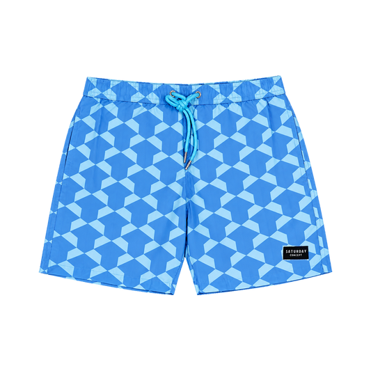Saturday Swim Short Blue