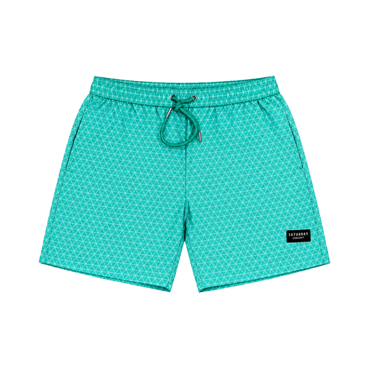 Saturday Swim Short Green