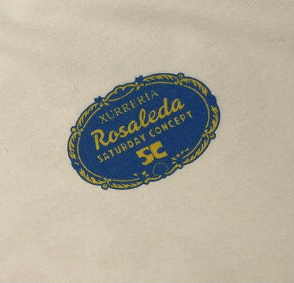 Samstag x Rosaleda Tee Weiß