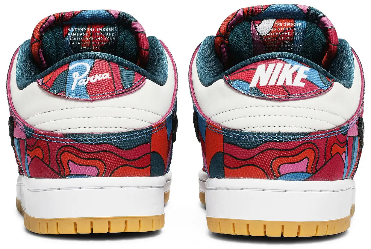SB Dunk x Parra Abstrakte Kunst