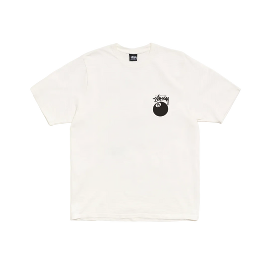 Stussy 8 Ball White Tee
