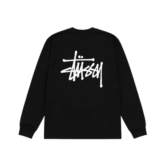 Stussy Basic Black Long Sleeve