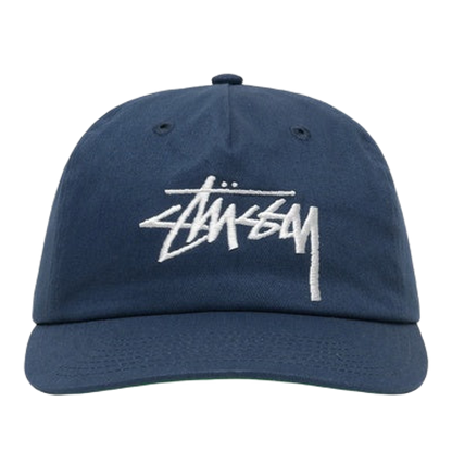 Stussy Big Stock Navy Kappe