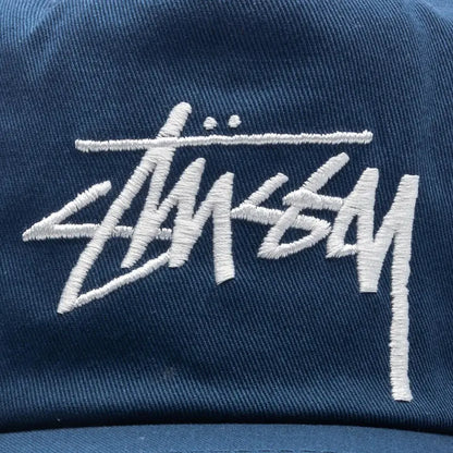 Stussy Big Stock Navy Kappe