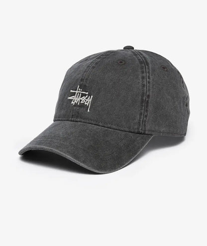 Stussy Cap Washed Black