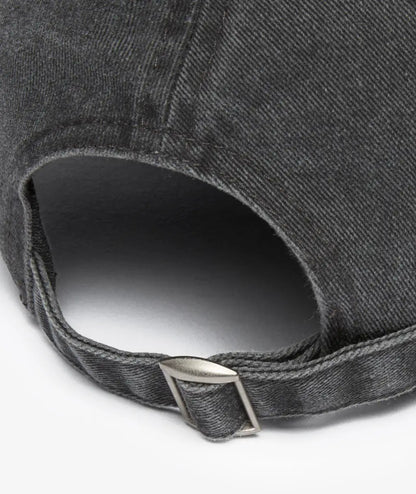 Stussy Cap Washed Black