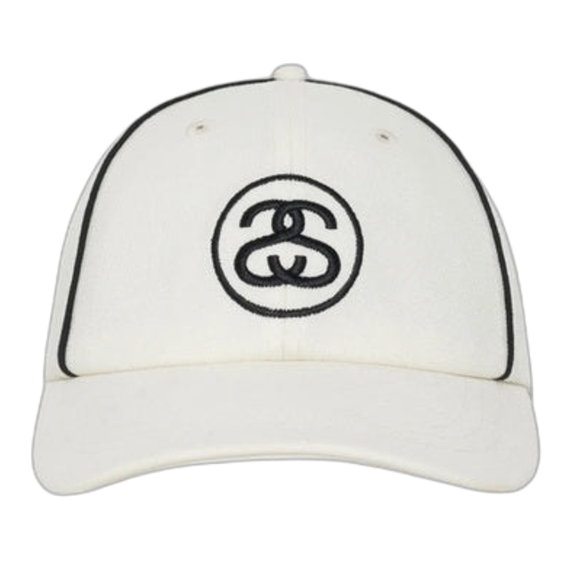 Stussy Piping White Cap