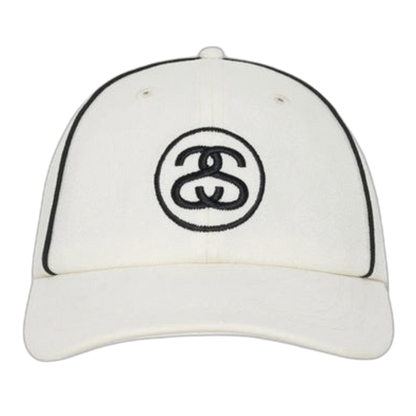 Stussy Piping White Cap
