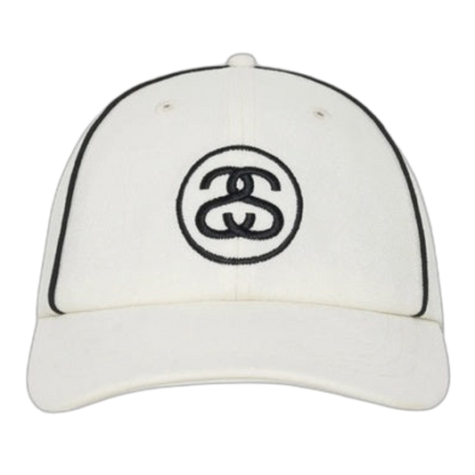 Stussy Piping White Cap