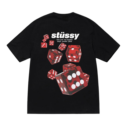 Stussy Rollers Tee Black