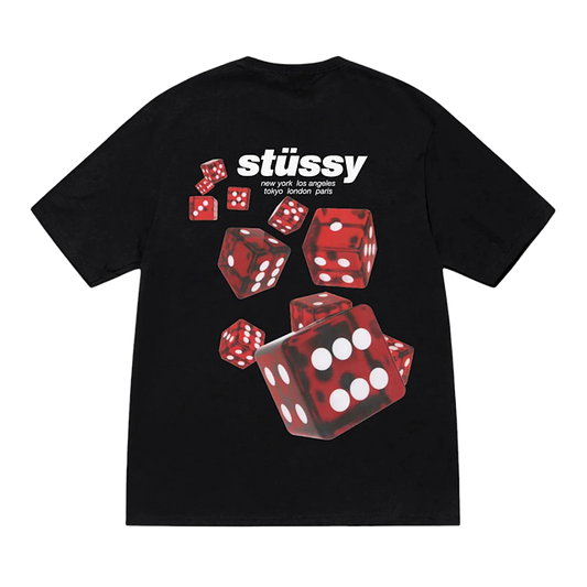 Stussy Rollers Tee Black