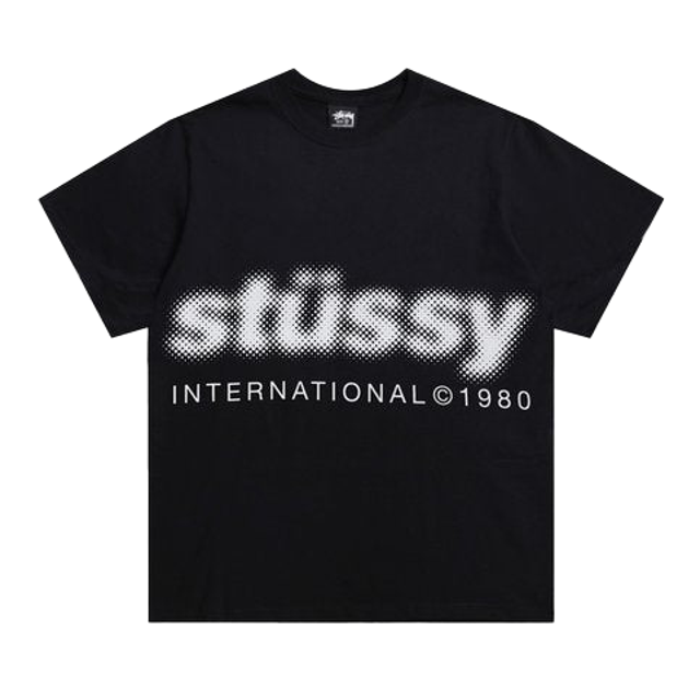 Stussy T-Shirt Dot Black