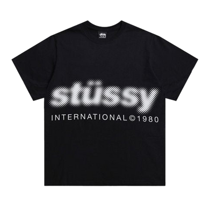 Stussy T-Shirt Dot Black