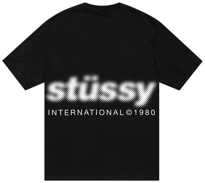 Stussy T-Shirt Dot Black