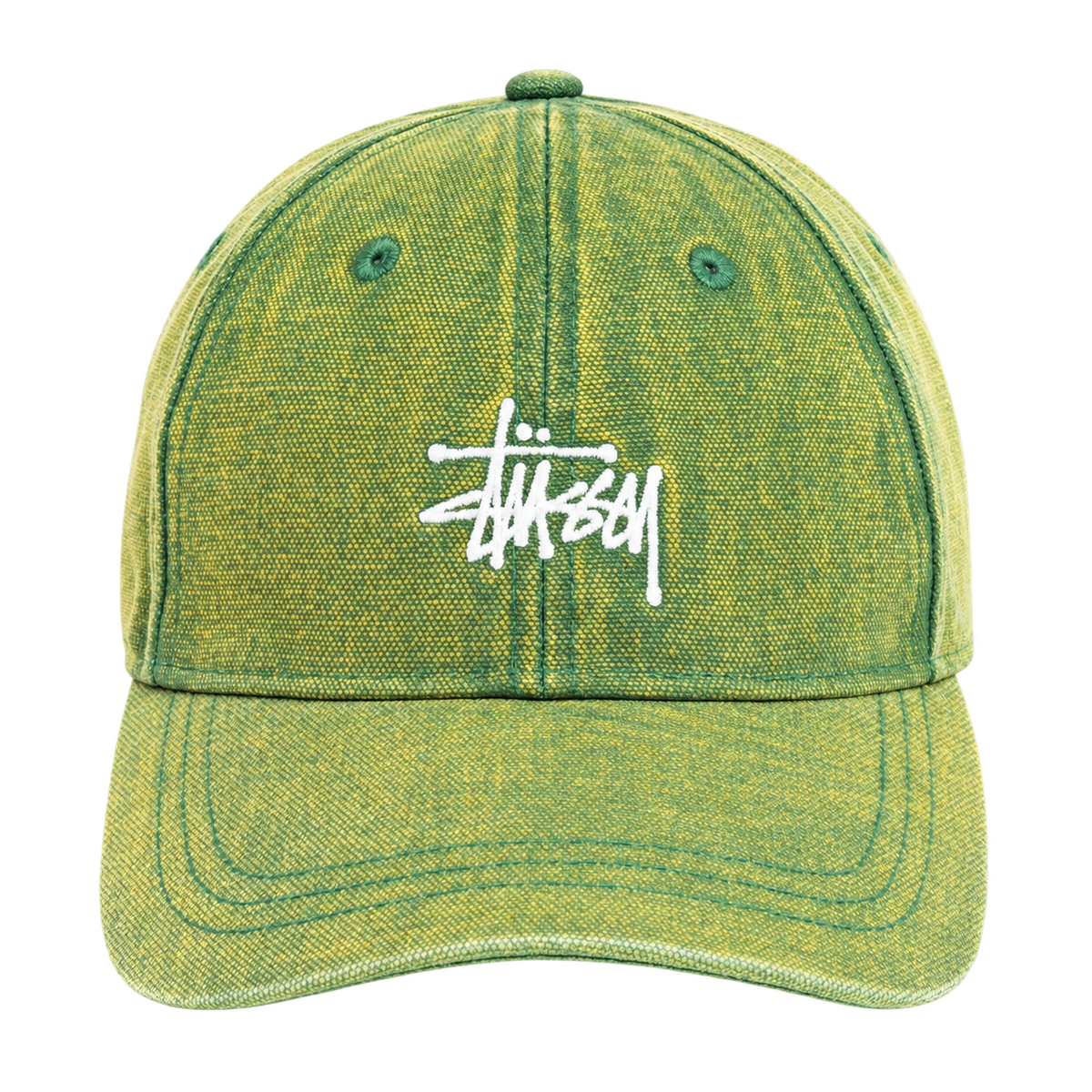 Stussy Washed Cap Green