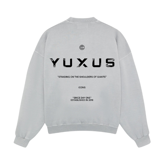 Yuxus Glacier Icons Crewneck
