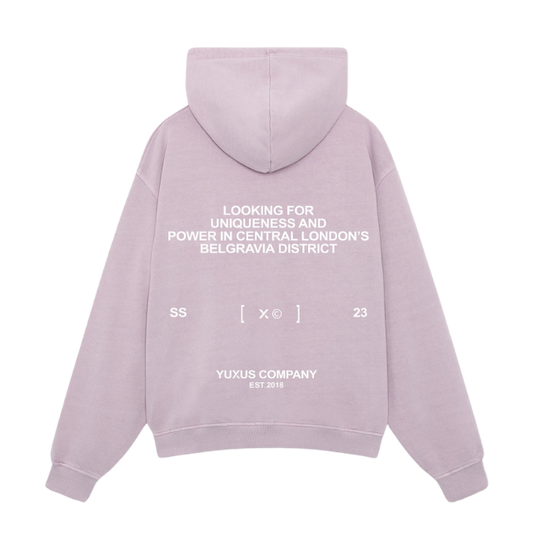 Yuxus Lavender Pink Hoodie