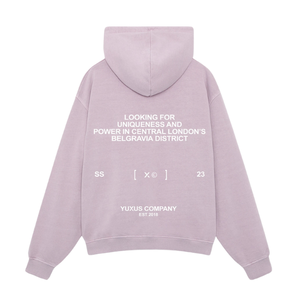 Yuxus Lavender Pink Hoodie