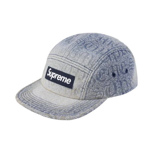 Supreme 5 Panel Denim Camp Blue
