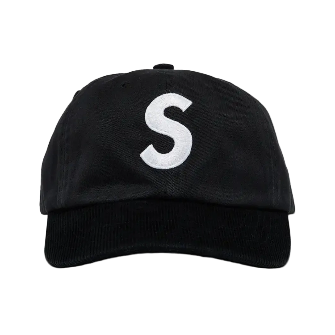 Supreme 2-Tone S Logo 6-Panel „Black“