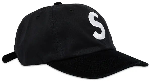 Supreme 2-Tone S Logo 6-Panel „Black“