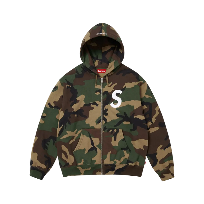 Supreme Camo Zip Hoodie