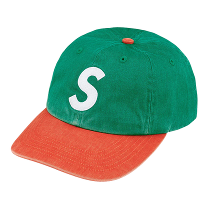 Supreme Cap S Green Orange