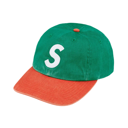 Supreme Cap S Green Orange