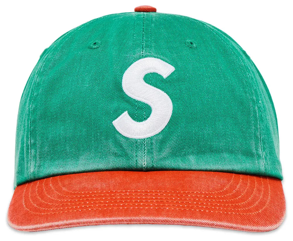 Supreme Cap S Green Orange