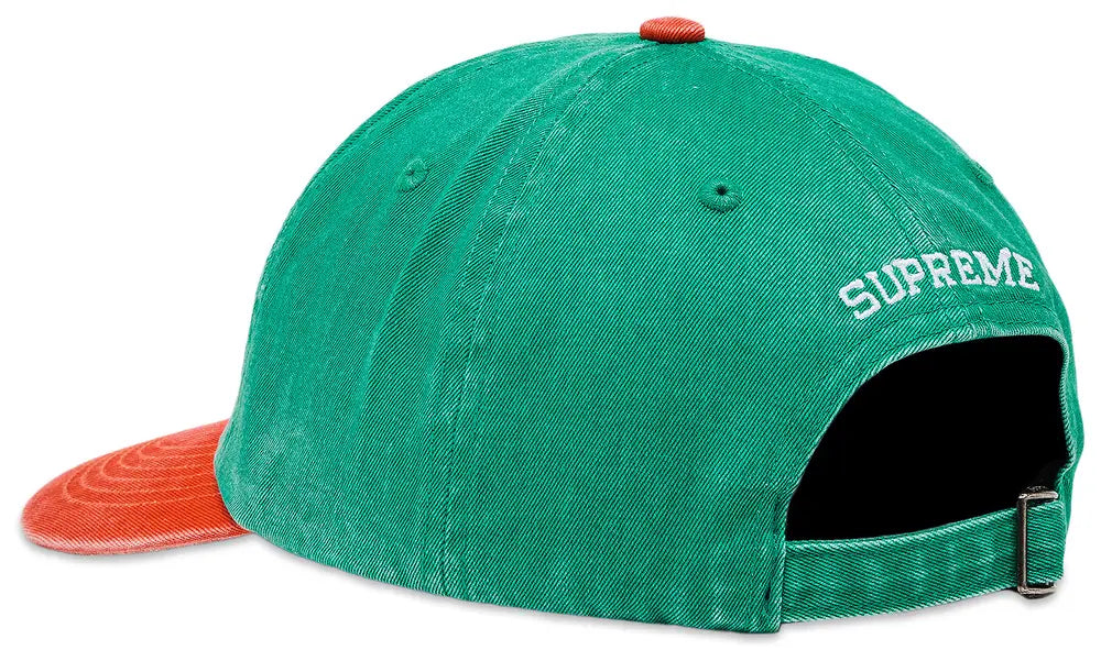 Supreme Cap S Green Orange
