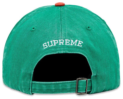 Supreme Cap S Green Orange
