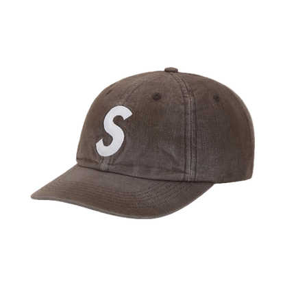 Supreme Cordura Denim S Logo 6-Panel Braun