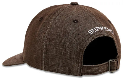 Supreme Cordura Denim S Logo 6-Panel Braun