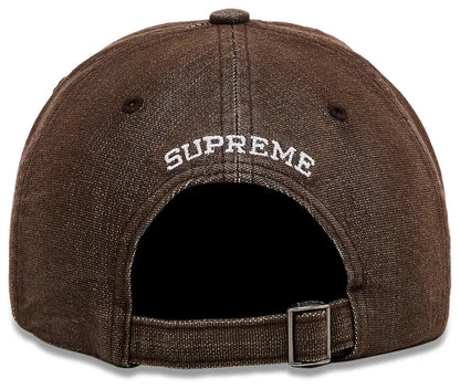 Supreme Cordura Denim S Logo 6-Panel Braun